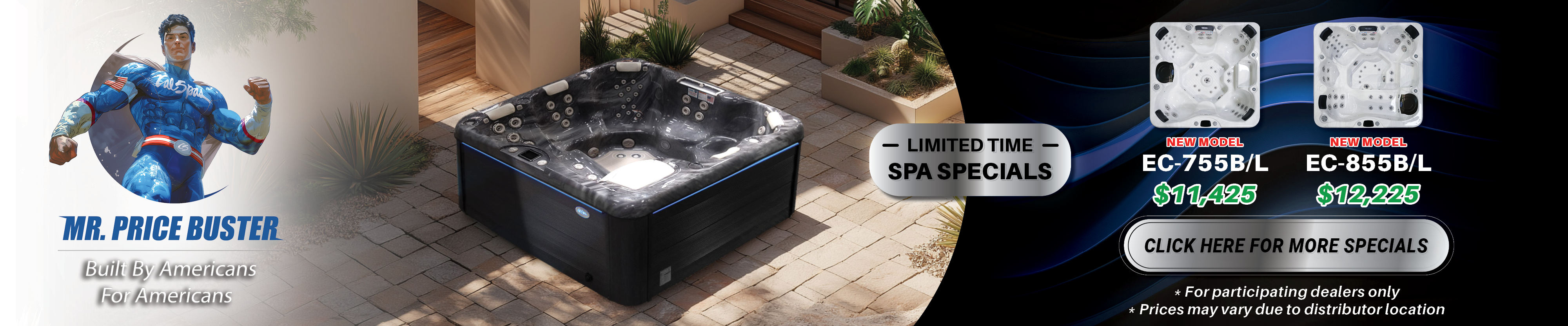 Calspas hot tub being used in a family setting - Jersey City